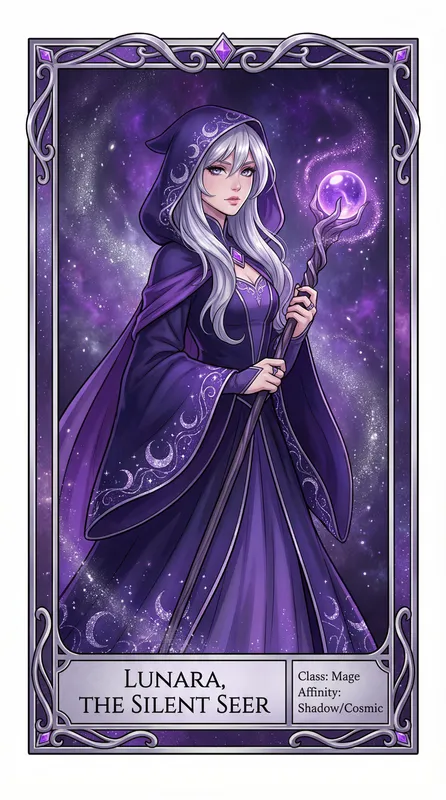 月影法师角色卡片——禁漫天堂精选动漫角色