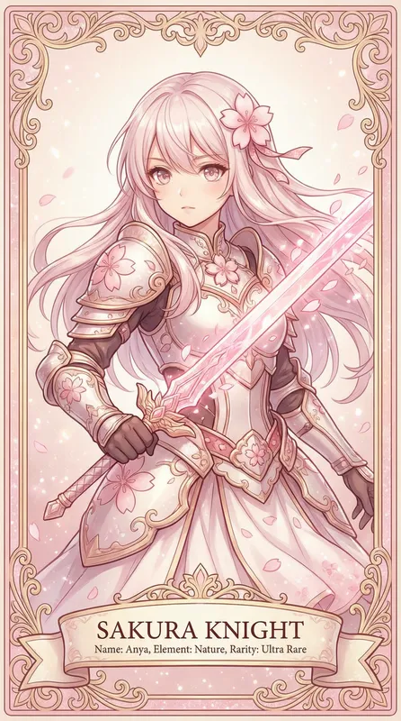 樱花骑士角色卡片——禁漫天堂精选动漫角色